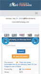 Mobile Screenshot of concretepumping.com