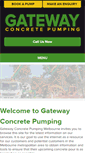 Mobile Screenshot of concretepumping.com.au